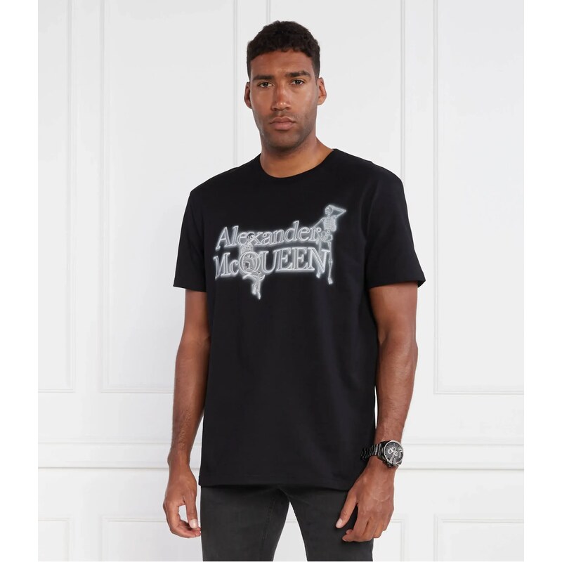 Alexander McQueen T-shirt NEON SKEL | Loose fit