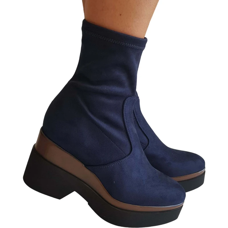 Lorenzo Mari Stivaletto Donna Blu