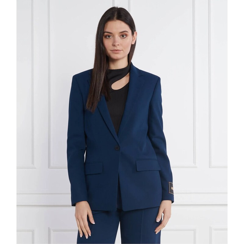 HUGO Giacca elegante Alarias | Regular Fit | con l'aggiunta di lana