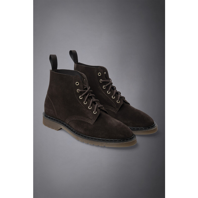 Suola Carrarmato Anfibi Scamosciati Uomo Doppelganger Anfibi Uomo