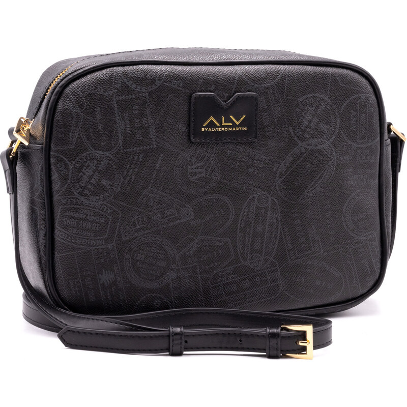 Borsa a tracolla da donna ALV by Alviero Martini - AL904B3006 Nero 