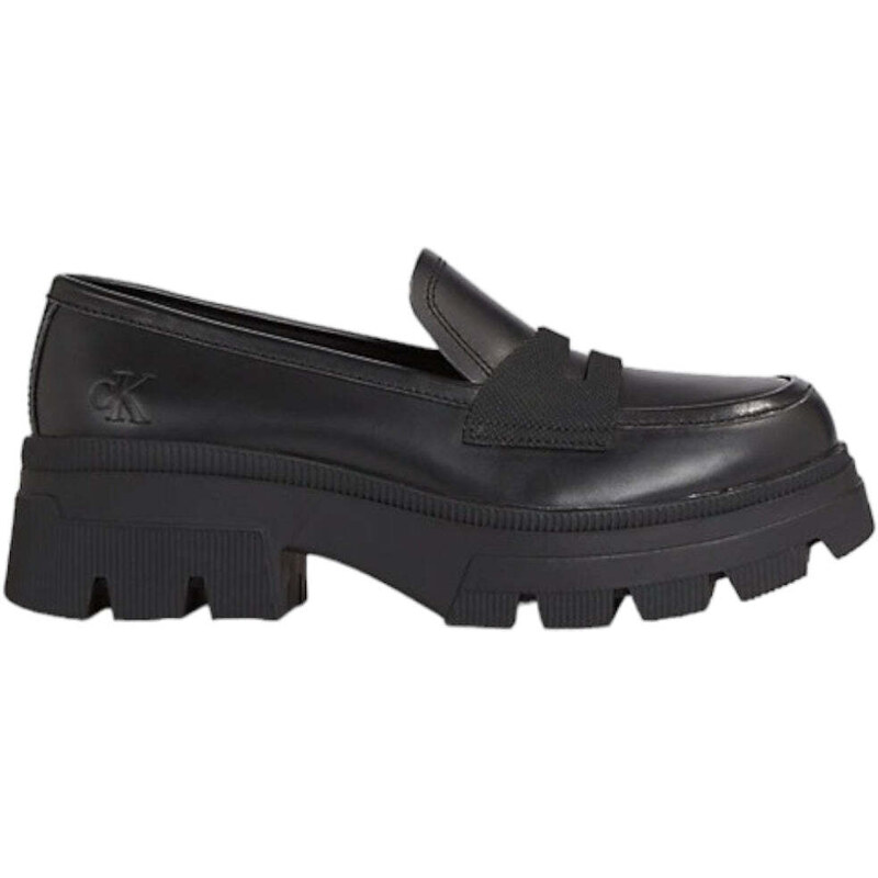 Calvin Klein Jeans scarpe Chunky Combat Loafer nere YW0YW01120