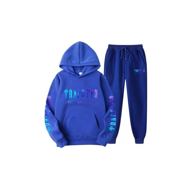 Tuta Uomo Robo Sports 2 Pezzi, Felpa Con Cerniera E Pantalone, Rigata, Per Palestra E Jogging, UK