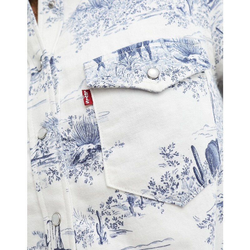 Camicia FR Antifiamma Western Bicolore – Cotone E Nylon, HRC 2, 200g/m²