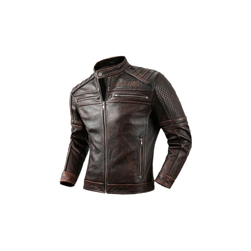 Giacca Moto Uomo 4 Stagioni - Mid Lunghezza Cappotto Men Con Bavero Colore Windbreaker Jacket Solid Men's Cappotti & Jackets Giubbotto Invernale - Foto 7