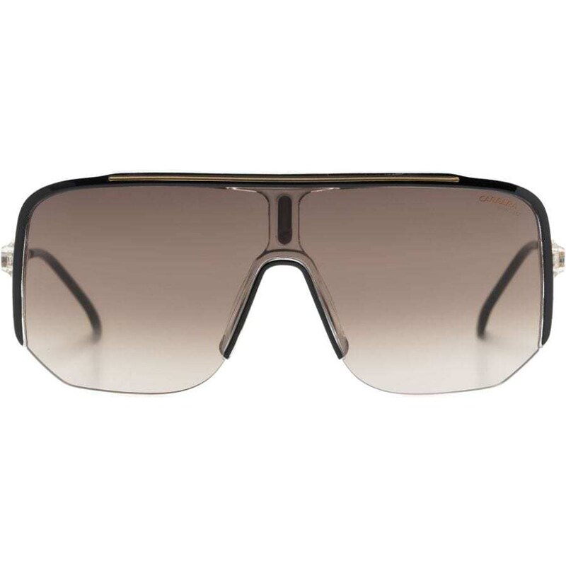 Occhiali Da Sole Cholo Biker Per Uomo - Nero Lucido (Rete) LC74 - Foto 10