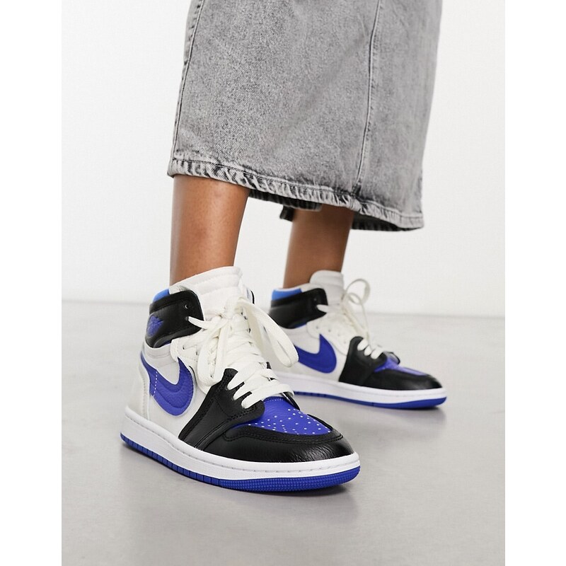 Air Jordan 1 - Method of Make - Sneakers nere e blu reale