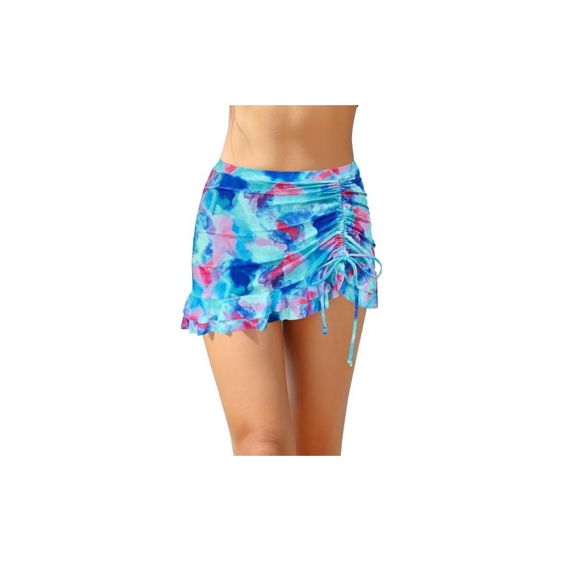 Viloree Gonna Da Bagno Donna In Pizzo Con Slip Interno Pantaloni Da - 8