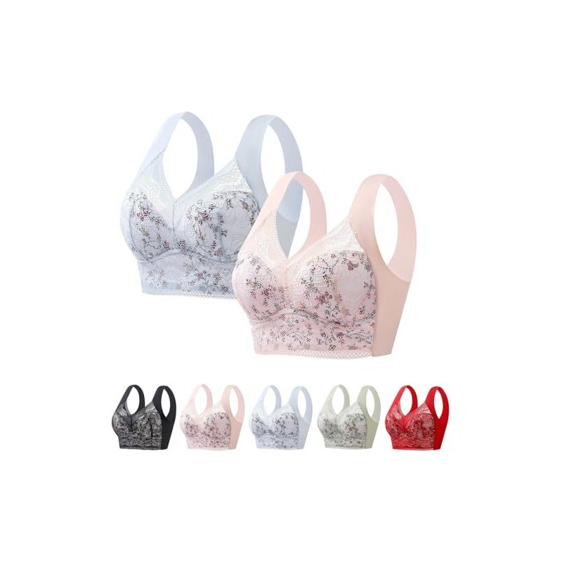 Reggiseno Non Imbottito Taglie Forti Reggiseno Ferretto Con Pizzo Per Seno Abbondante - Copertura Completa, Taglie Forti UK Beauty Of Joseon