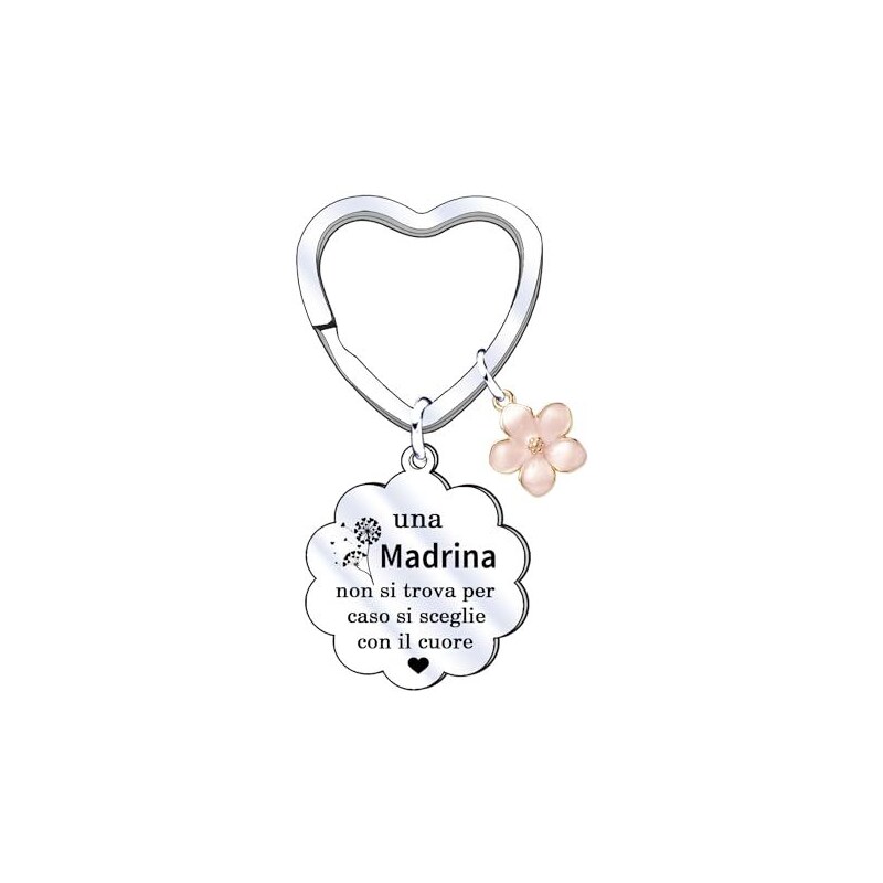 Regalo madrina portachiavi madrina regalo madrina battesimo madrina regali regalo per madrina regalo battesimo padrino madrina regalo madrina festa della mamma regali madrina compleanno natale