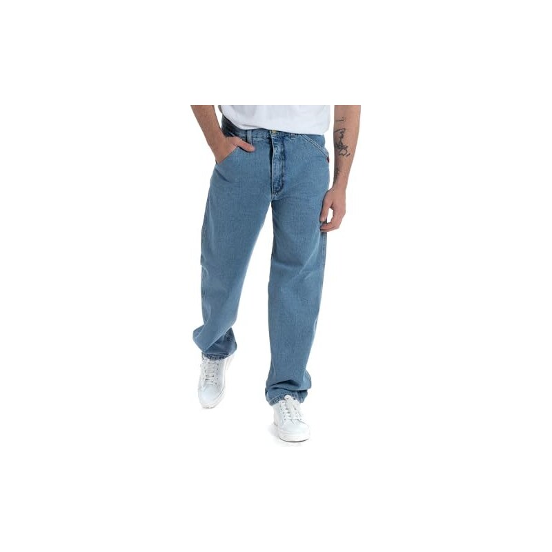 Beokeuioe Pantaloni da uomo Techwear, Hip Hop Baggy