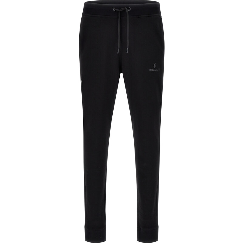 Pantaloni In Chambray Dalla Vestibilità Loose - Nero Mélange - UOMO | H - Foto 8