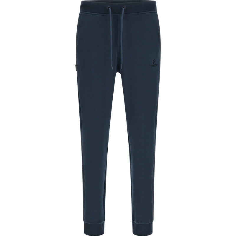 Pantaloni In Chambray Dalla Vestibilità Loose - Nero Mélange - UOMO | H - Foto 13