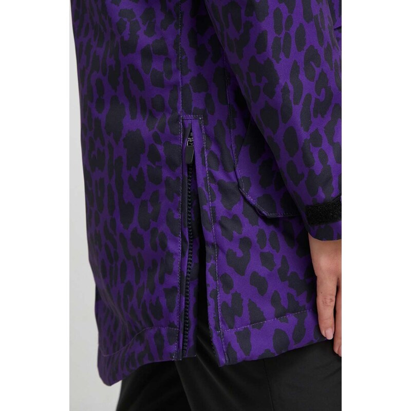 Colourwear giacca Gritty colore violetto