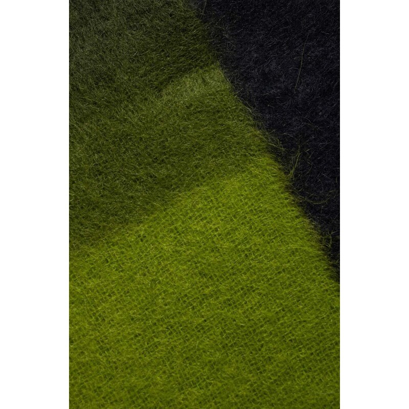 Samsoe Samsoe sciarpa in lana colore verde