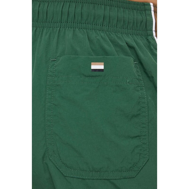 BOSS pantaloncini da bagno colore verde