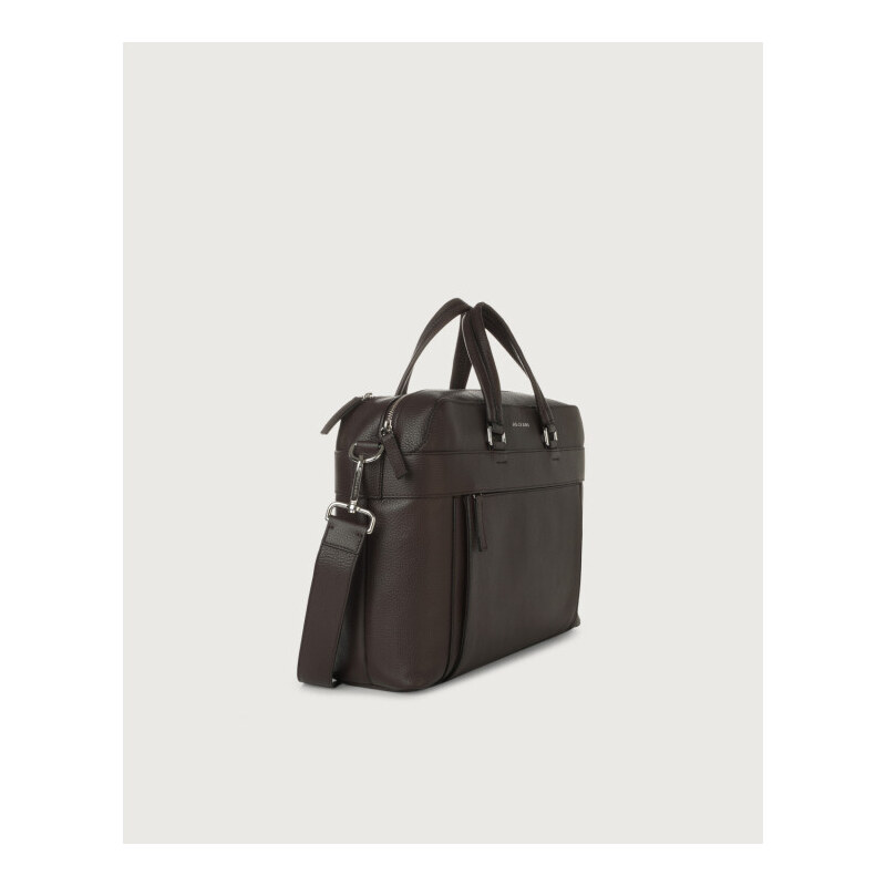 ORCIANI - Borsa briefcase Micron in pelle, Colore Marrone