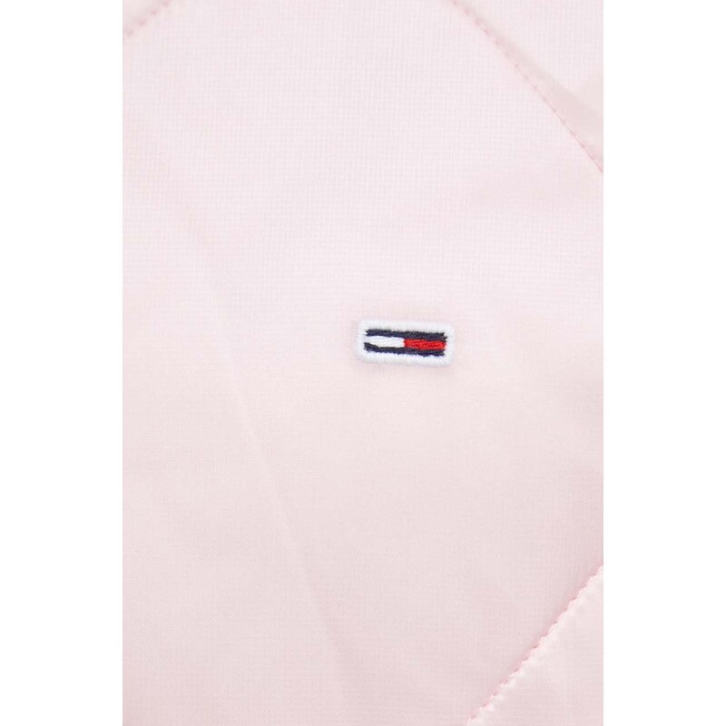 Tommy Jeans giacca donna colore rosa