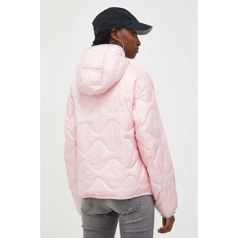 Tommy Jeans giacca donna colore rosa