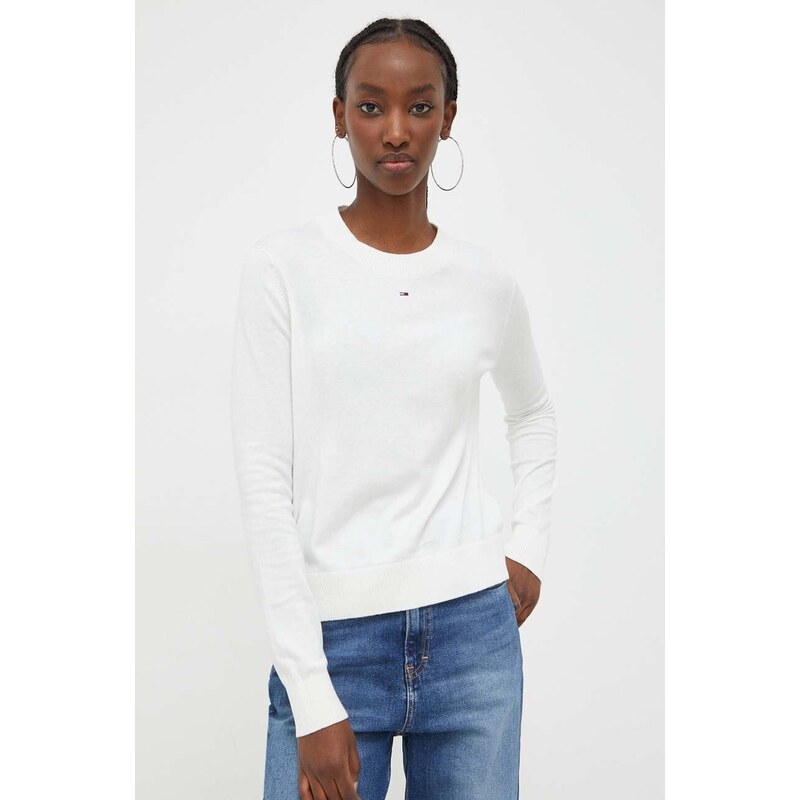 Tommy Jeans maglione donna colore beige