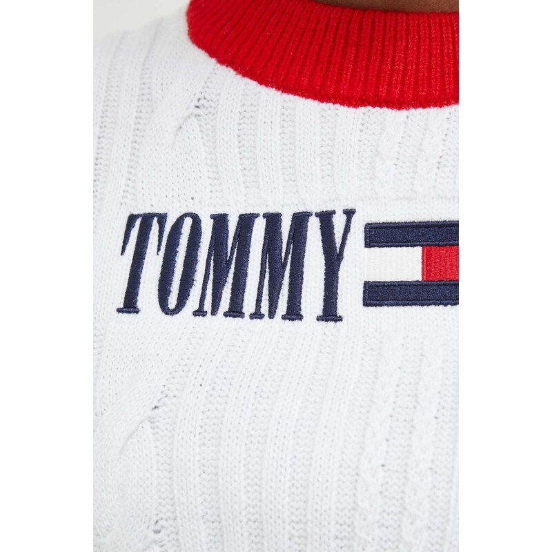 Tommy Jeans maglione donna colore beige