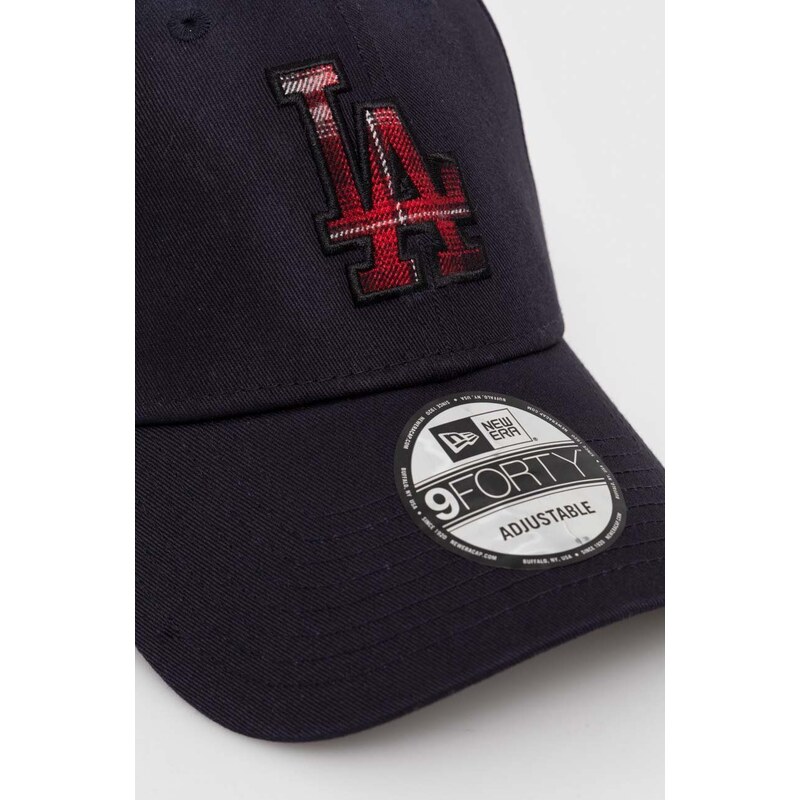New Era berretto da baseball colore blu navy con applicazione LOS ANGELES DODGERS