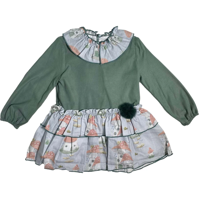 Abito In Felpa TUC TUC Manica Lunga - Comodo E Casual, Stampa Collezione, 100% Cotone