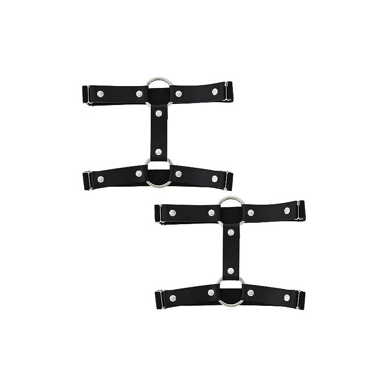 Giarrettiera In Pelle, Cintura In Pelle, Imbracatura Per La Coscia - Foto 3