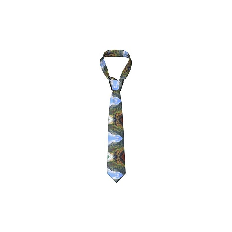 Cravatta Uomo Sottile Con Stampa Succulente Verdi: Design Unico Per Matrimoni, Cerimonie E Regali