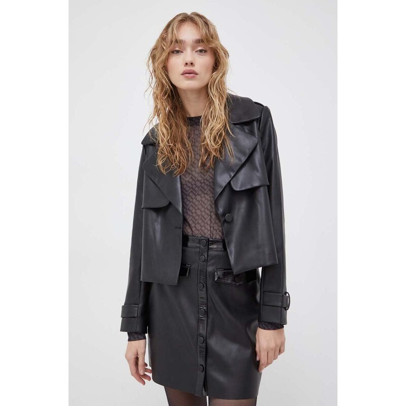 Bruuns Bazaar giacca donna colore nero