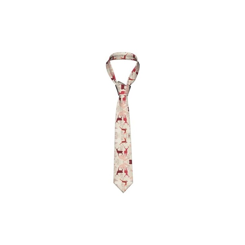Cravatta Uomo In Seta 100% Floreale Jacquard - Fatta A Mano, Stile Classico