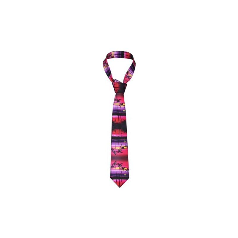 DQT Cravatta Uomo In Tessuto Tartan Verde: Classica E Casual Per Un Look Elegante – Taglia L