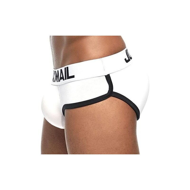 JOCKMAIL Boxer da uomo con imbottitura in spugna per migliorare i