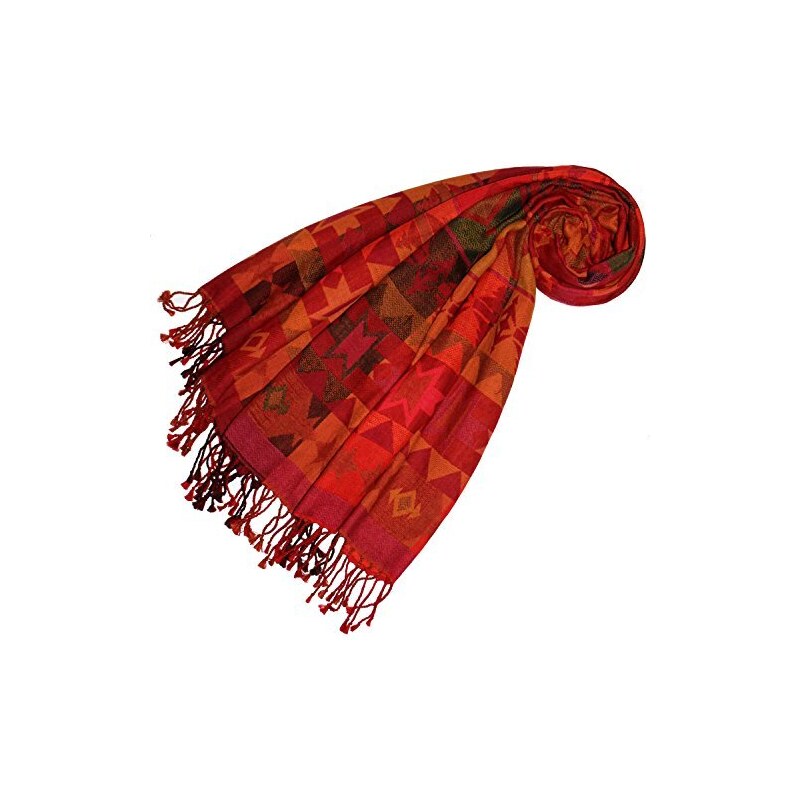 Lorenzo Cana Pashmina Schal 70x180cm - Baumwolle Wolle Stola