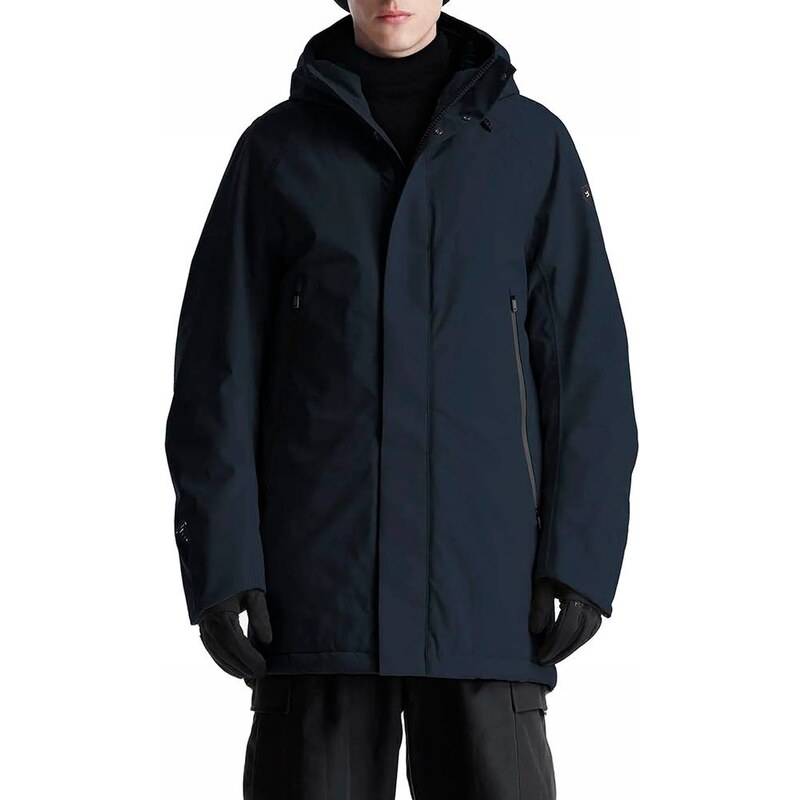 KRAKATAU parka da uomo PLANK nero