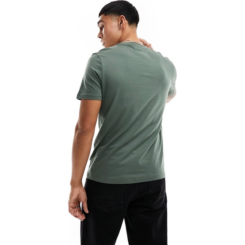 New Look - Universal - T-shirt kaki scuro-Verde