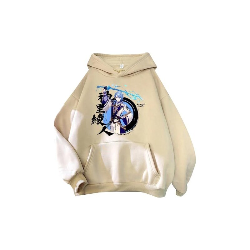 Sweat à Capuche Blue Lock Nagi Seishiro - Sweatshirt Ample Anime, Style Harajuku, Unisexe