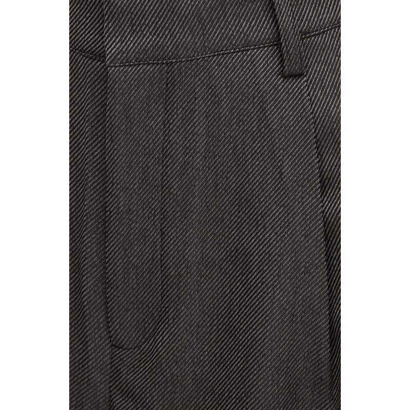 Gestuz pantaloni donna colore grigio