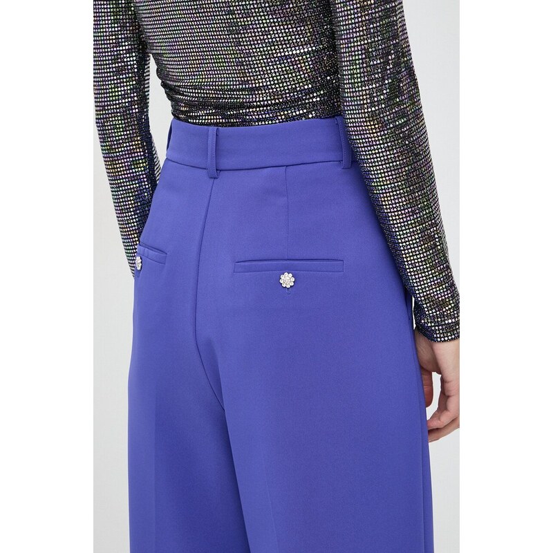 Custommade pantaloni donna colore violetto