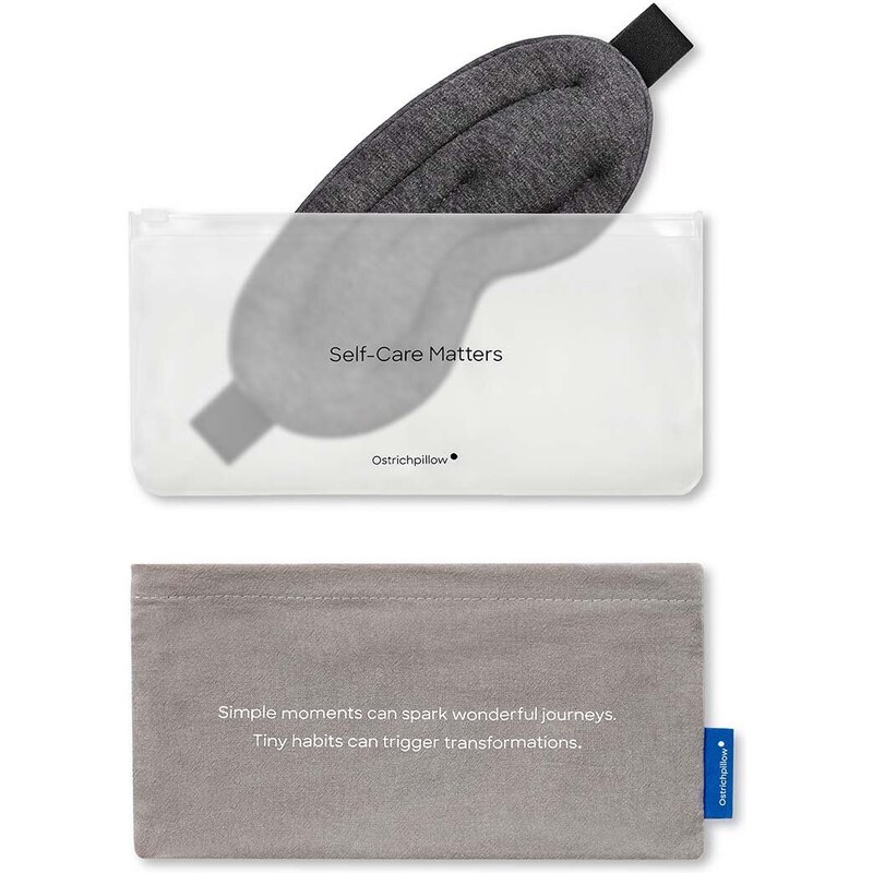 Ostrichpillow maschera per occhi Hot & Cold Eye Mask Dark Night Stileo.it