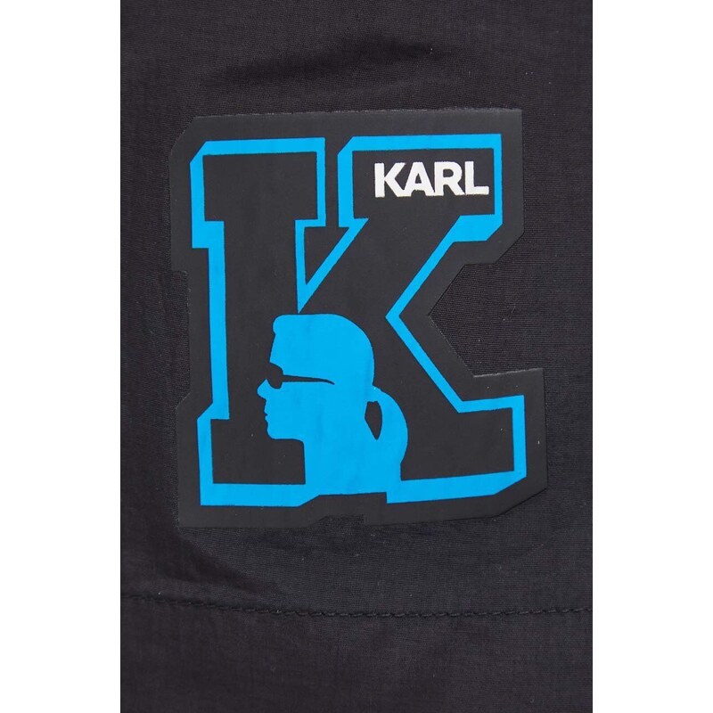 Karl Lagerfeld pantaloncini da bagno colore nero