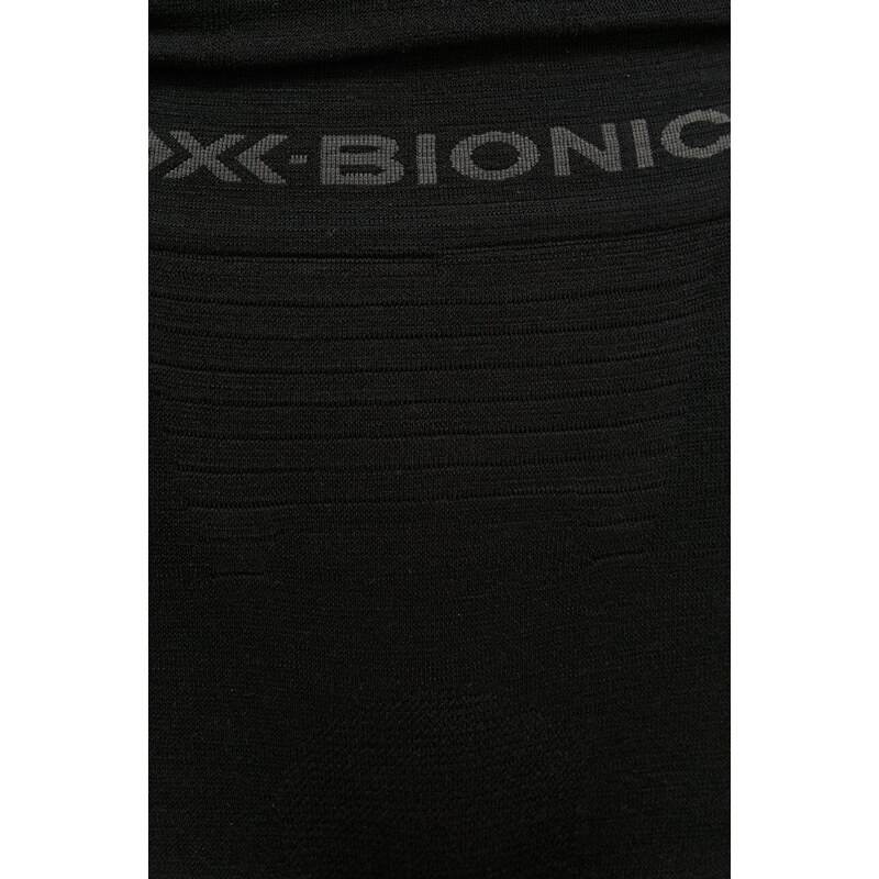X-Bionic leggins funzionali Merino 4.0 colore nero