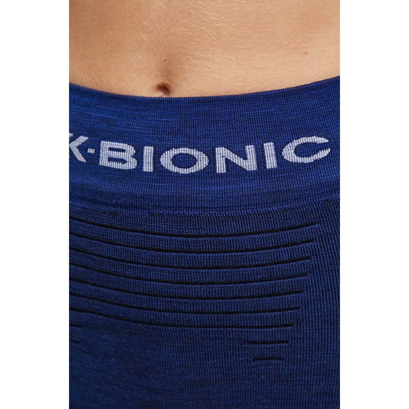 X-Bionic leggins funzionali Merino 4.0 colore blu navy