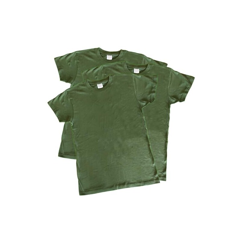 PASSAPAROLA Set N.3 T-Shirt Maglietta Uomo Military Style-Verde ...