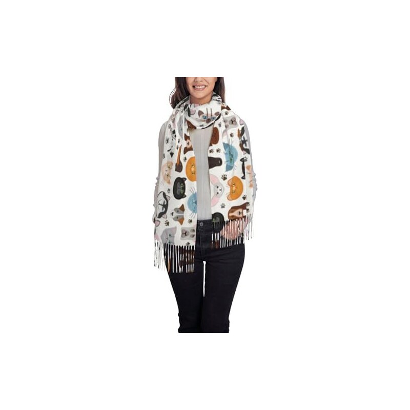 ASOS DESIGN - Sciarpa super morbida con nappe nere | ASOS