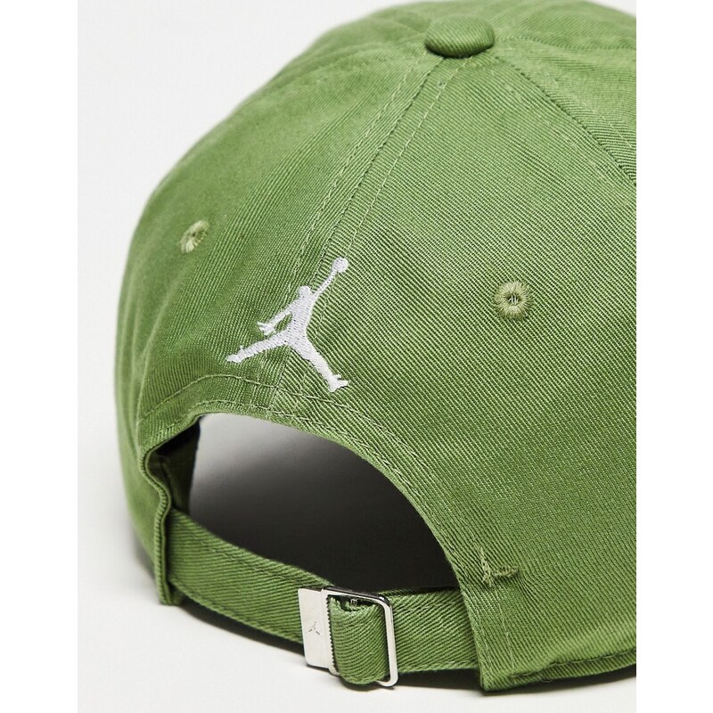 Jordan - Cappellino verde oliva con logo Flight