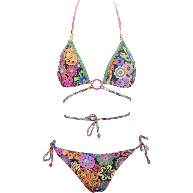 4GIVENESS FGBW2138 Bikini-S Multicolore Poliestere/Elastan