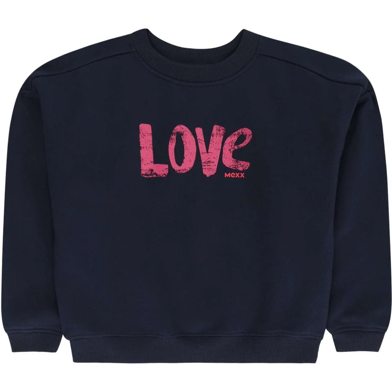 MEXX Felpa Bimbo In 100% Cotone – Manica Lunga, Girocollo, Colore Unico