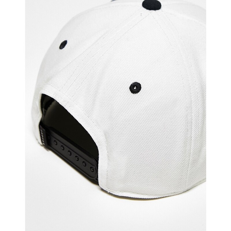 Jordan - Cappellino bianco e nero con logo