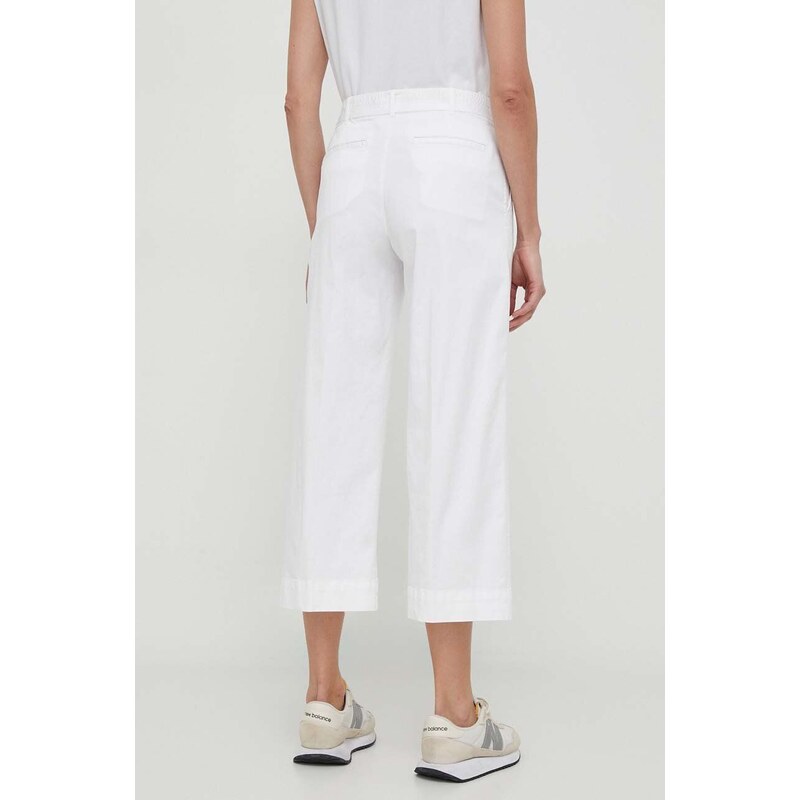 Lauren Ralph Lauren pantaloni donna colore bianco